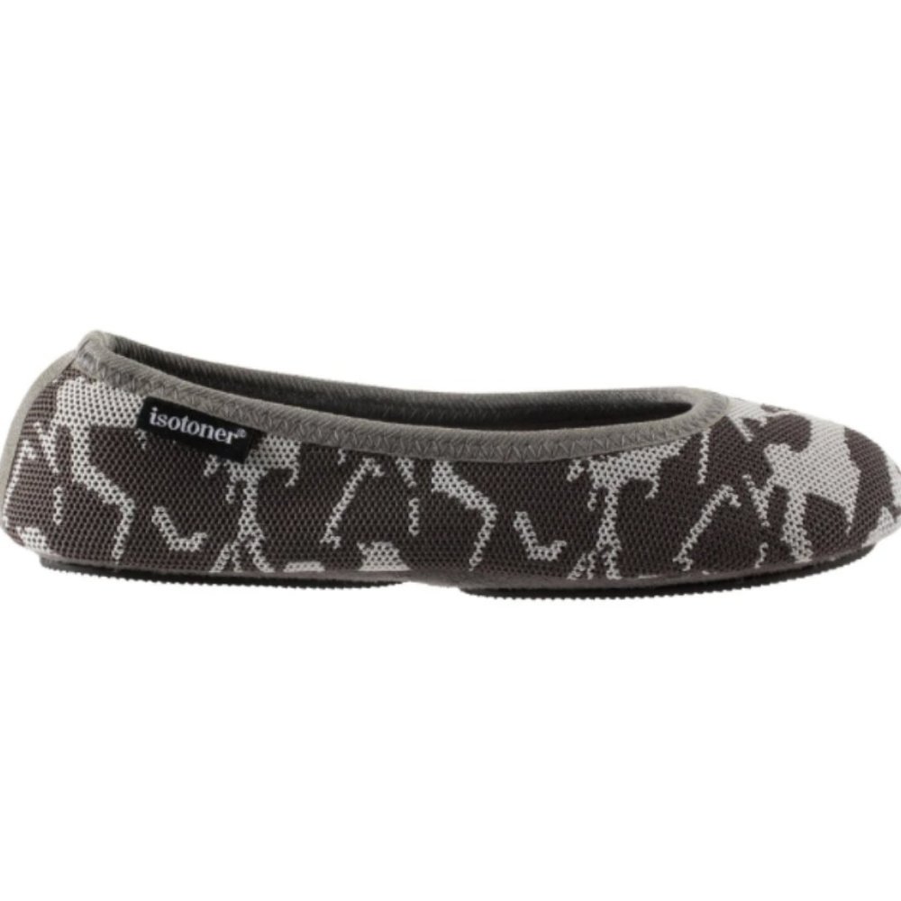 NWT Isotoner the "Paris" Foldable Ballet Slipper